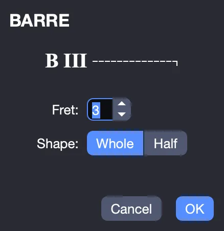 Extended Barre window