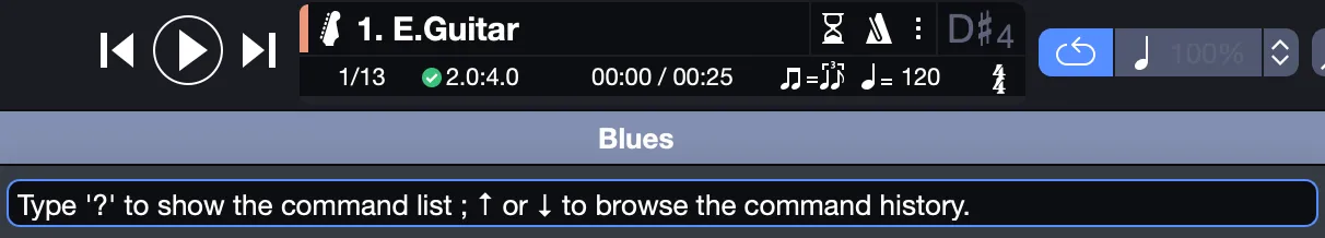 Empty Command Palette