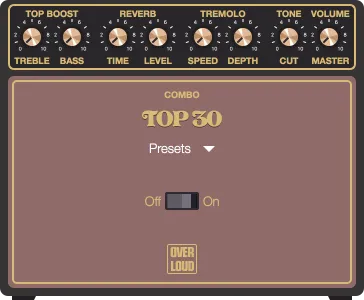 Top30 : Combo (Vox AC30)