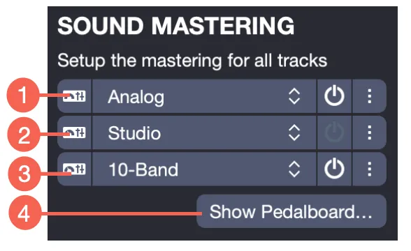 Sound Mastering