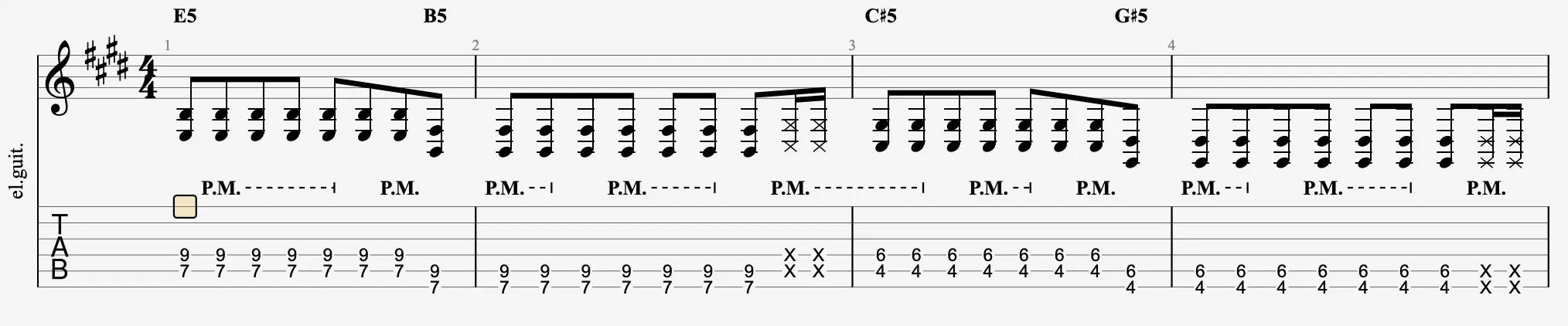 Palm Mute
