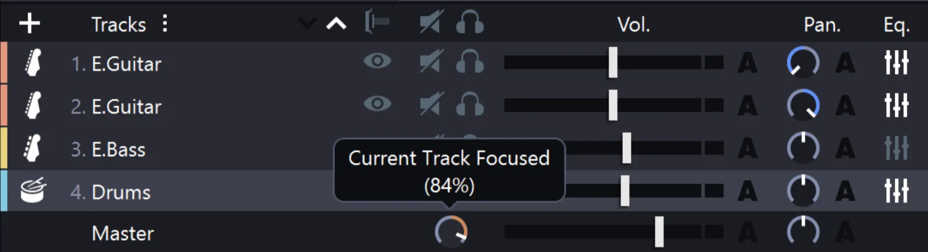 Focus/unfocus