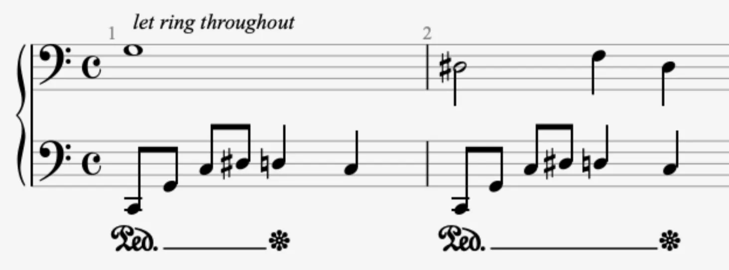 Pedal indication