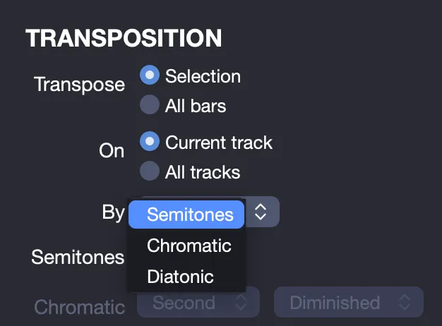 Tipo de transposición
