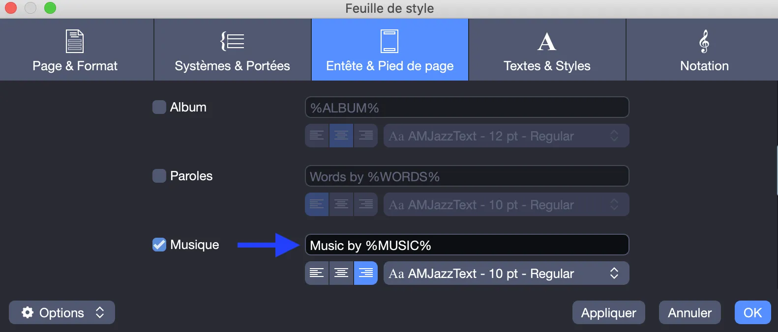 Exemple Entête