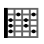 Icône diagramme de gamme