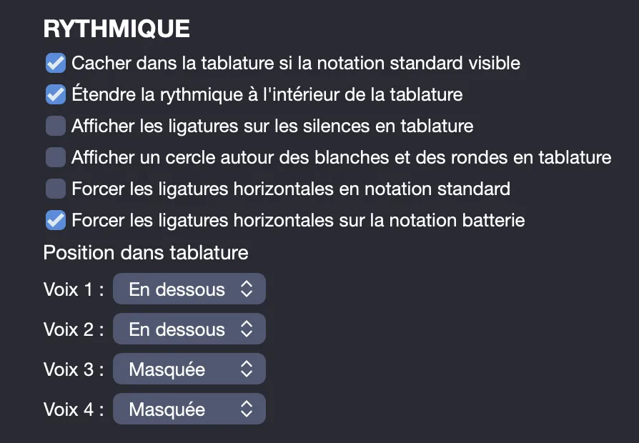 Section Rythmique