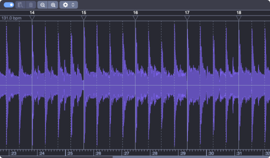 Play accompanied by scores containing an audio file