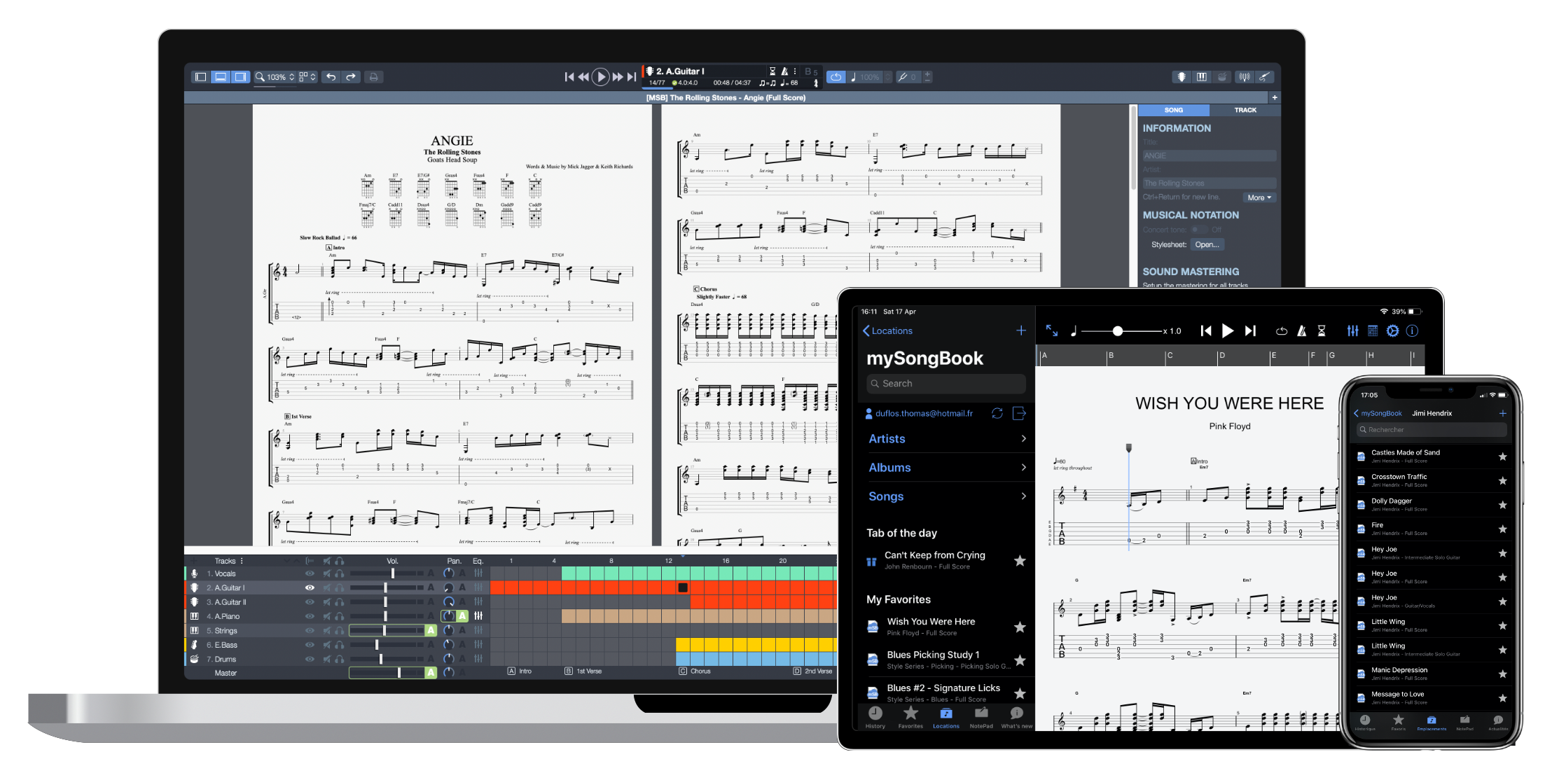 Overview of the Official Guitar Pro Tab Catalog mySongBook