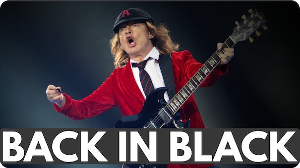 Back in Black AC/DC guitar pro tab Guitares et piste d'accompagnement