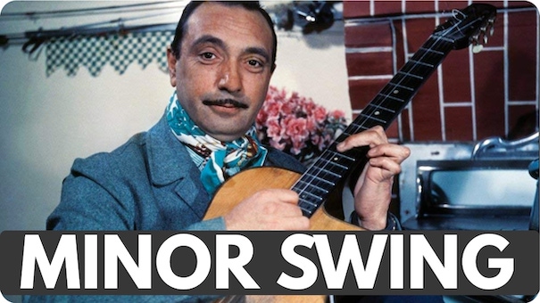 Minor Swing Django Reinhardt guitar pro tab Full Score