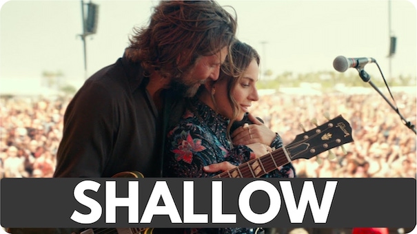 Shallow Lady Gaga guitar pro tab Full Score