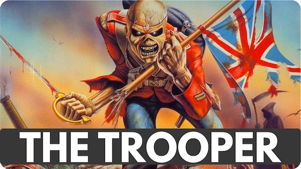 The Trooper Iron Maiden guitar pro tab Guitars, Bass & Backing Track